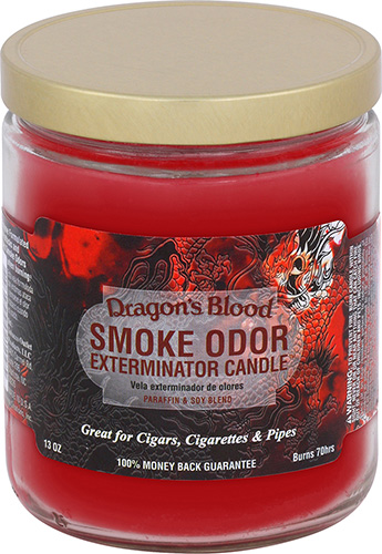 Smoke Odor Exterminator Candle Dragons Blood