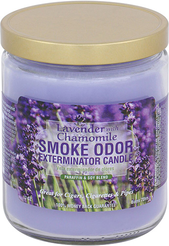 Smoke Odor Exterminator Candle Lavender and Chamomile