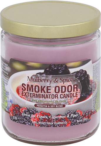Smoke Odor Exterminator Candle Mulberry Spice