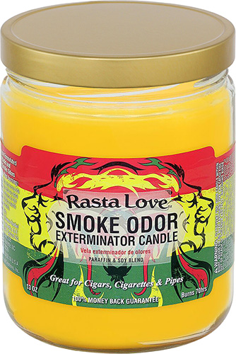 Smoke Odor Exterminator Candle Rasta Love