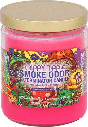 Smoke Odor Exterminator Candle Trippie Hippe