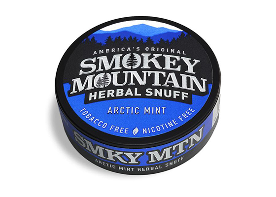 Smokey Mountain Herbal Snuff Artic Mint 10ct