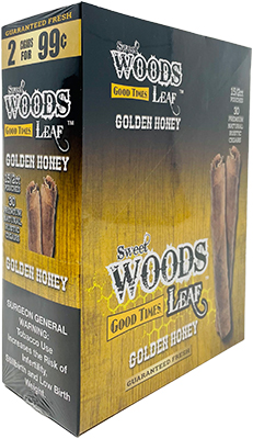 Good Times Sweet Woods Leaf Golden Honey 15ct
