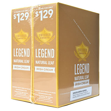 Swisher Sweets Legend Cigarillos Irish 30ct 2pk