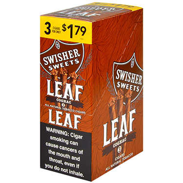 Swisher Sweets Leaf Cognac 10 Packs of 3 PP