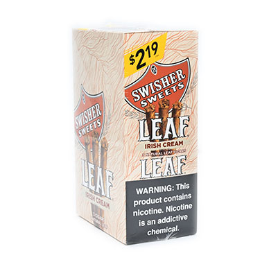 Swisher Sweets Leaf Irish Cream 10 Packs of 3 PP