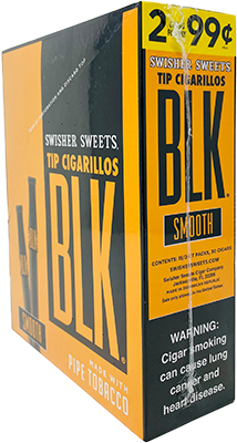 Swisher Sweets BLK Smooth Tip Cigarillos