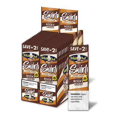 White Owl Cigarillos Swirl Rocky Road 30ct