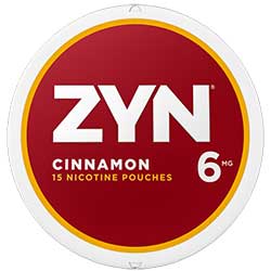 ZYN Nicotine Pouches Cinnamon 6mg 5ct