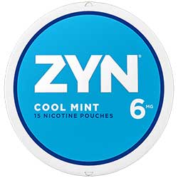 ZYN Nicotine Pouches Cool Mint 6mg 5ct