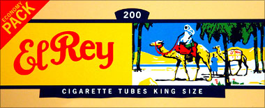 El Rey Red King Size Cigarette Tubes 200ct