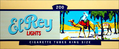El Rey Blue King Size Cigarette Tubes 200ct