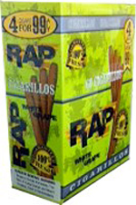 Rap Cigarillos White Grape 15ct Box