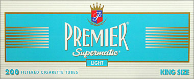 Premier Supermatic Light King Size Tubes 200ct