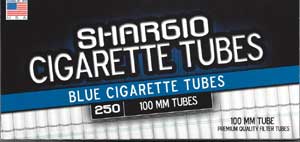 Shargio Blue 100 Cigarette Tubes 250ct