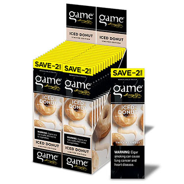Game Cigarillos Iced Donut 30ct
