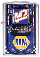 Zippo Motorsports Michael Waltrip Number 15 Car Finish Line